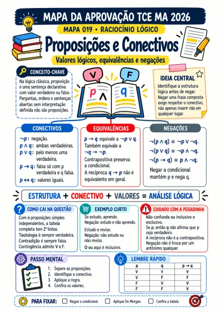 Composição ilustrativa de uso: Raciocínio Lógico