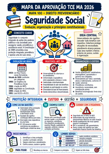 Composição ilustrativa de uso: Direito Previdenciário