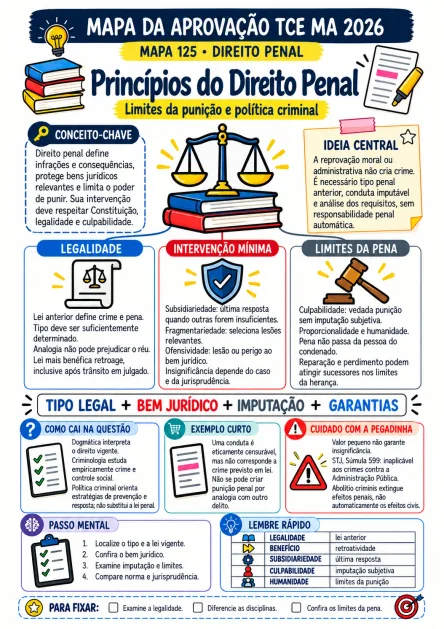 Composição ilustrativa de uso: Direito Penal