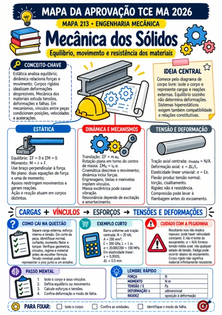 Composição ilustrativa de uso: Engenharia Mecânica