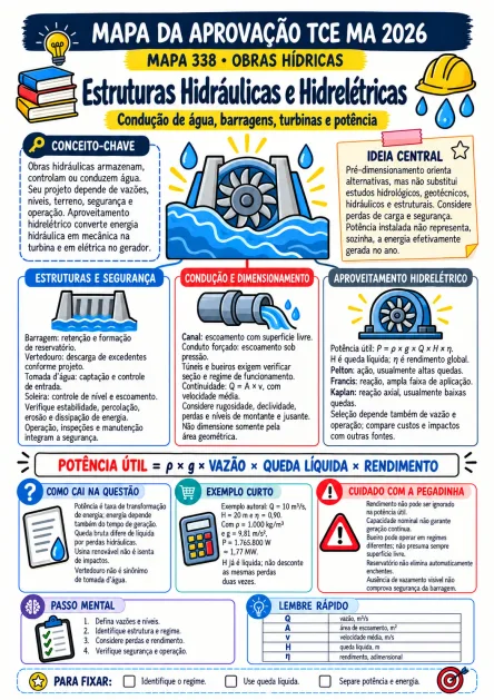 Composição ilustrativa de uso: Obras Hídricas